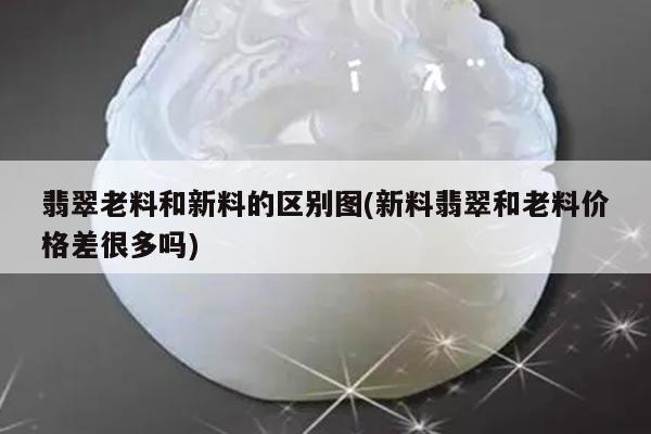 翡翠老料和新料的区别图(新料翡翠和老料价格差很多吗)
