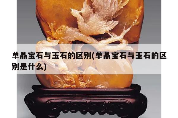 单晶宝石与玉石的区别(单晶宝石与玉石的区别是什么)