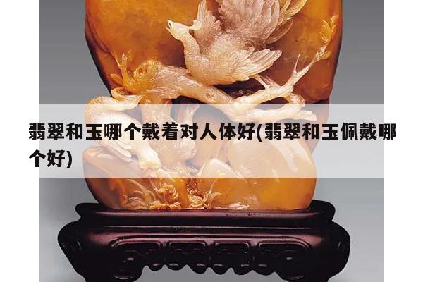 翡翠和玉哪个戴着对人体好(翡翠和玉佩戴哪个好)