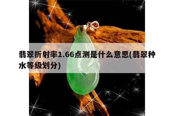 翡翠折射率1.66点测是什么意思(翡翠种水等级划分)