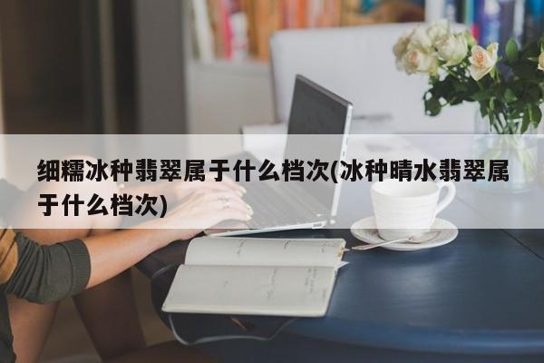 细糯冰种翡翠属于什么档次(冰种晴水翡翠属于什么档次)