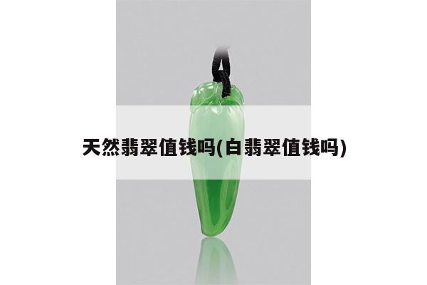天然翡翠值钱吗(白翡翠值钱吗)