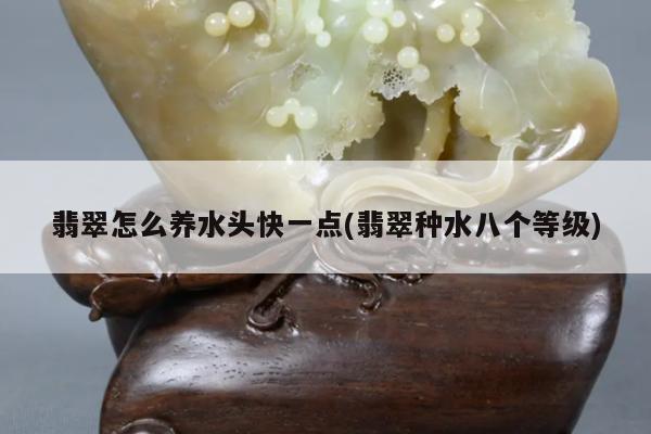翡翠怎么养水头快一点(翡翠种水八个等级)