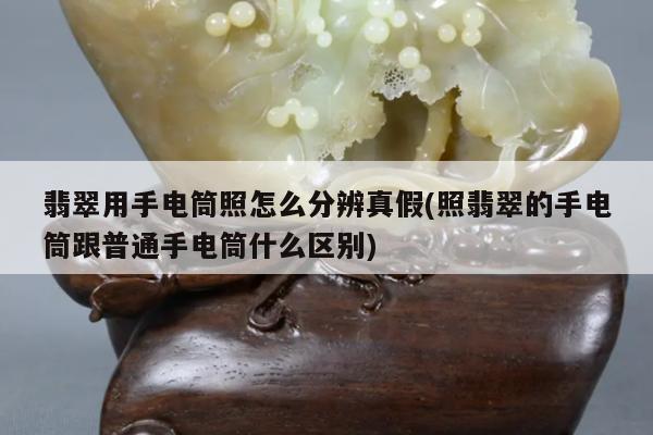 翡翠用手电筒照怎么分辨真假(照翡翠的手电筒跟普通手电筒什么区别)