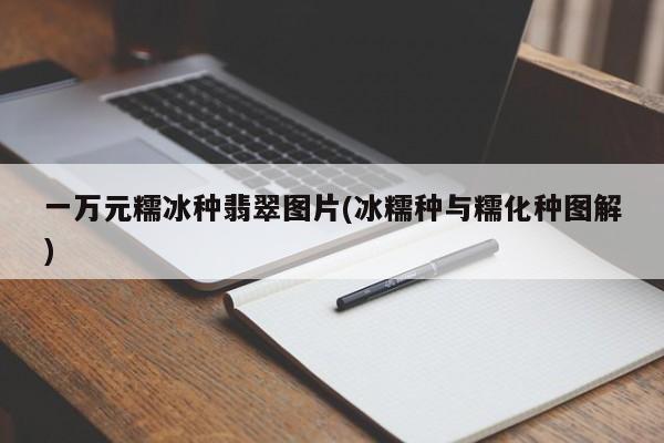 一万元糯冰种翡翠图片(冰糯种与糯化种图解)