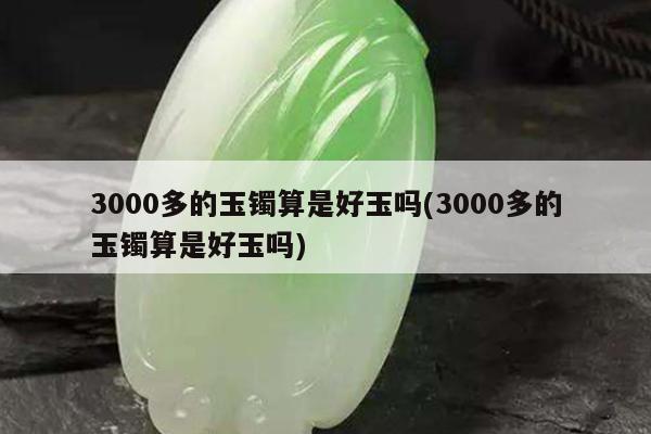 3000多的玉镯算是好玉吗(3000多的玉镯算是好玉吗)