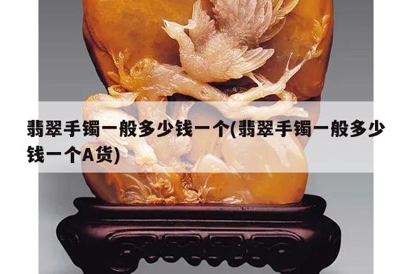 翡翠手镯一般多少钱一个(翡翠手镯一般多少钱一个A货)