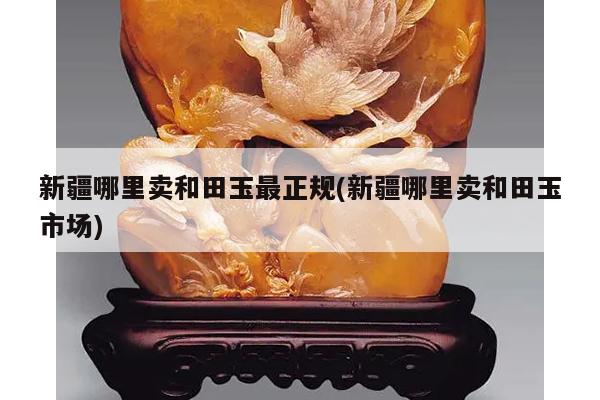 新疆哪里卖和田玉最正规(新疆哪里卖和田玉市场)