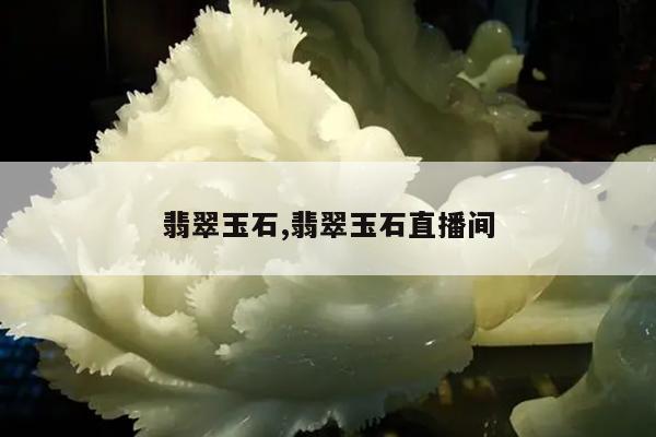 翡翠玉石,翡翠玉石直播间