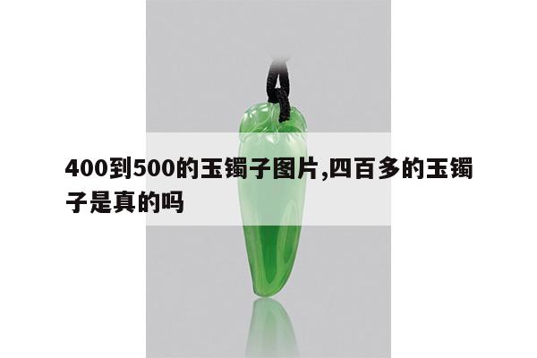 400到500的玉镯子图片,四百多的玉镯子是真的吗