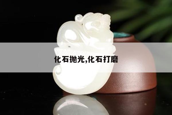 化石抛光,化石打磨