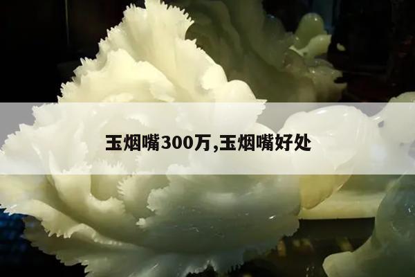 玉烟嘴300万,玉烟嘴好处