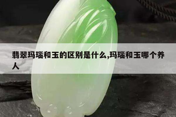 翡翠玛瑙和玉的区别是什么,玛瑙和玉哪个养人