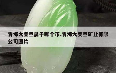 青海大柴旦属于哪个市,青海大柴旦矿业有限公司图片