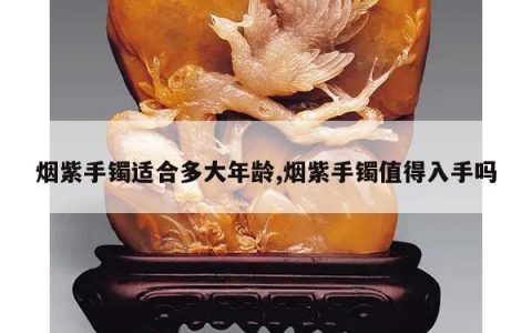 烟紫手镯适合多大年龄,烟紫手镯值得入手吗