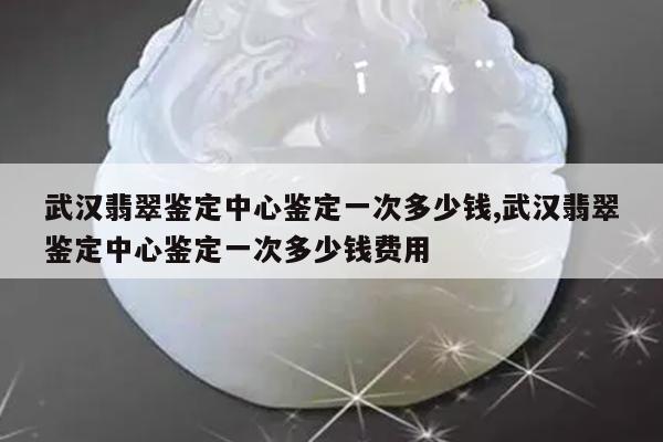 武汉翡翠鉴定中心鉴定一次多少钱,武汉翡翠鉴定中心鉴定一次多少钱费用
