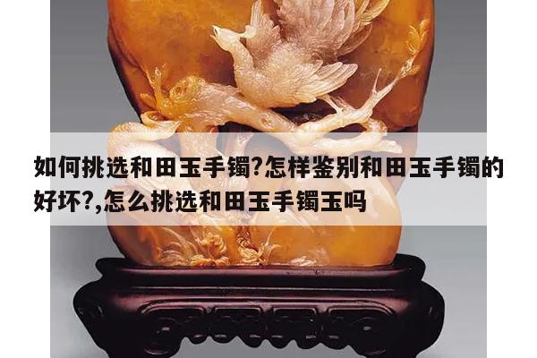 如何挑选和田玉手镯?怎样鉴别和田玉手镯的好坏?,怎么挑选和田玉手镯玉吗