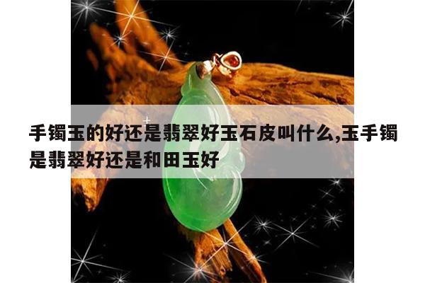 手镯玉的好还是翡翠好玉石皮叫什么,玉手镯是翡翠好还是和田玉好