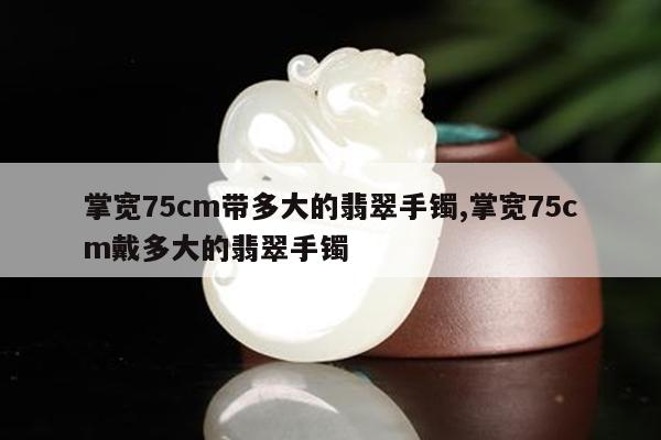 掌宽75cm带多大的翡翠手镯,掌宽75cm戴多大的翡翠手镯