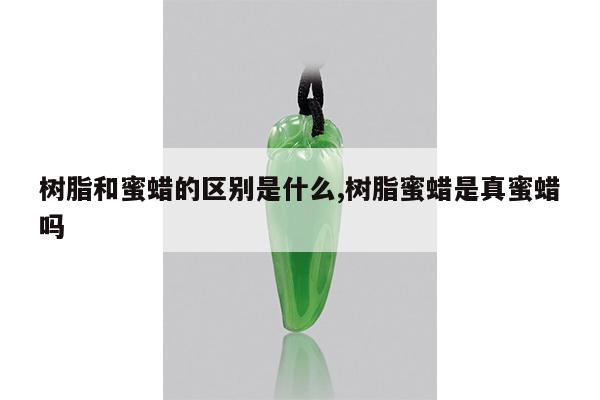 树脂和蜜蜡的区别是什么,树脂蜜蜡是真蜜蜡吗