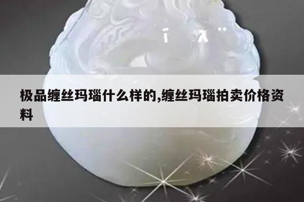 极品缠丝玛瑙什么样的,缠丝玛瑙拍卖价格资料