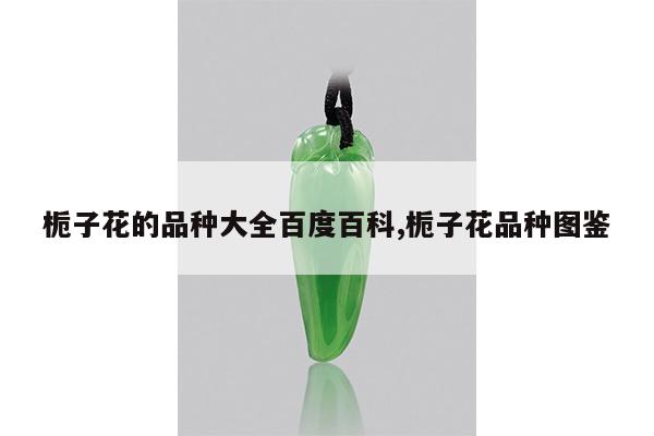 栀子花的品种大全百度百科,栀子花品种图鉴