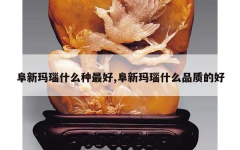 阜新玛瑙什么种最好,阜新玛瑙什么品质的好