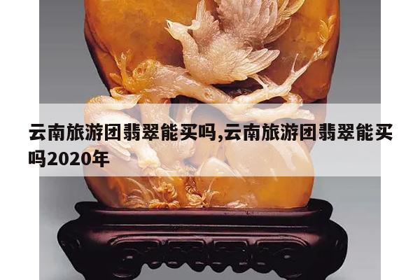 云南旅游团翡翠能买吗,云南旅游团翡翠能买吗2020年
