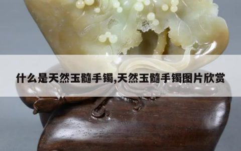 什么是天然玉髓手镯,天然玉髓手镯图片欣赏