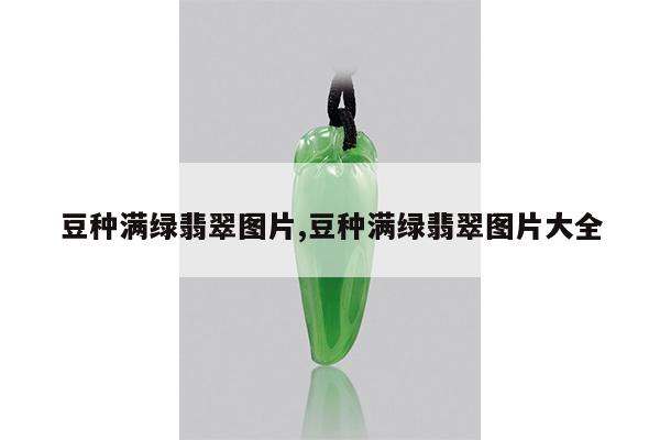 豆种满绿翡翠图片,豆种满绿翡翠图片大全