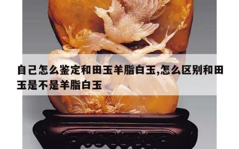 自己怎么鉴定和田玉羊脂白玉,怎么区别和田玉是不是羊脂白玉