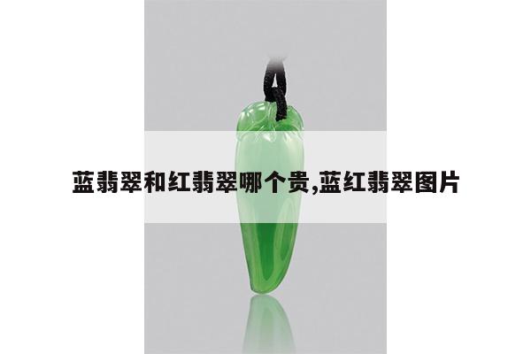 蓝翡翠和红翡翠哪个贵,蓝红翡翠图片